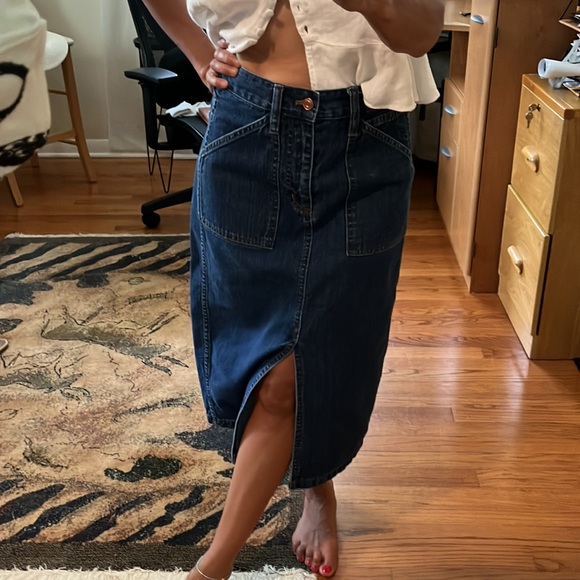 J Crew Denim skirt - Picture 6 of 6